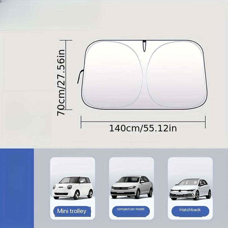 2024 model for car sunshade with enhanced protection and thermal insulation features.