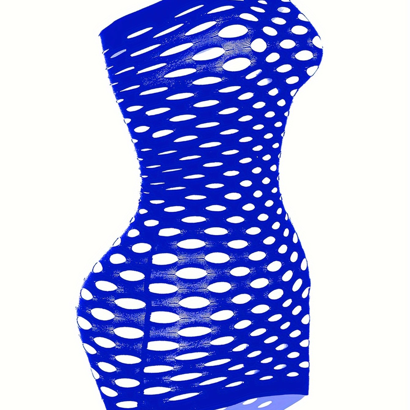 Jozibali teshiklar bilan fishnet ko'ylak, tubo bodycon babydoll ichki kiyim - bodystocking.