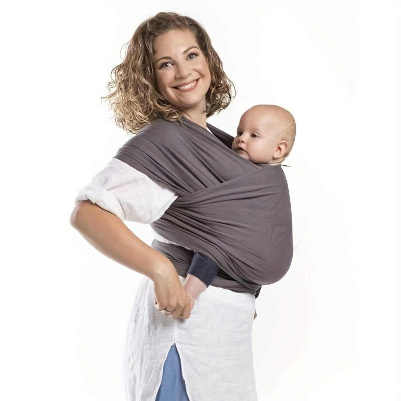 Soft Baby Carrier for Infants, Stretchy Sling in Plain Color - Perfect Holiday Gift for Christmas, Halloween, Thanksgiving, Easter, and New Year's Day