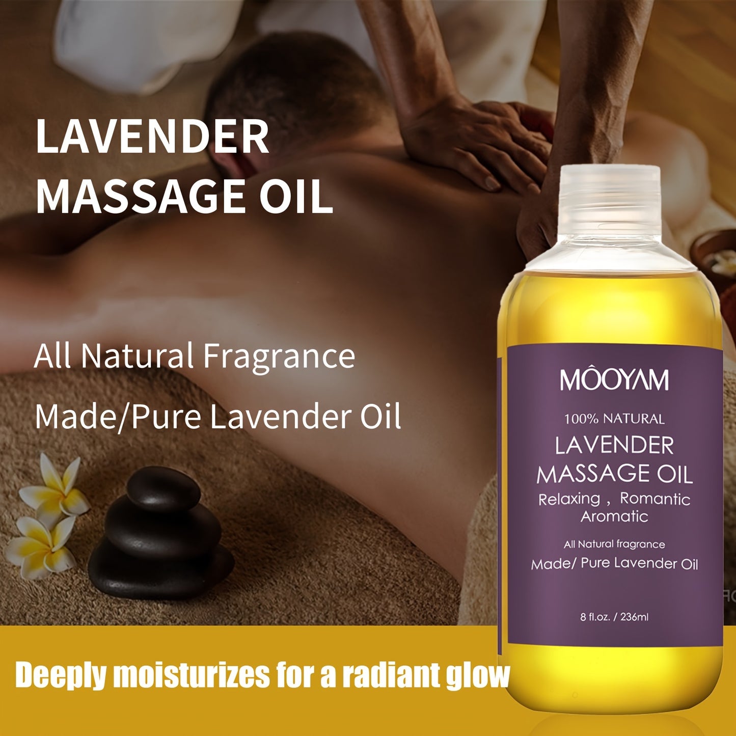 1 piece of Natural Lavender Essential Oil for Moisturizing Skin