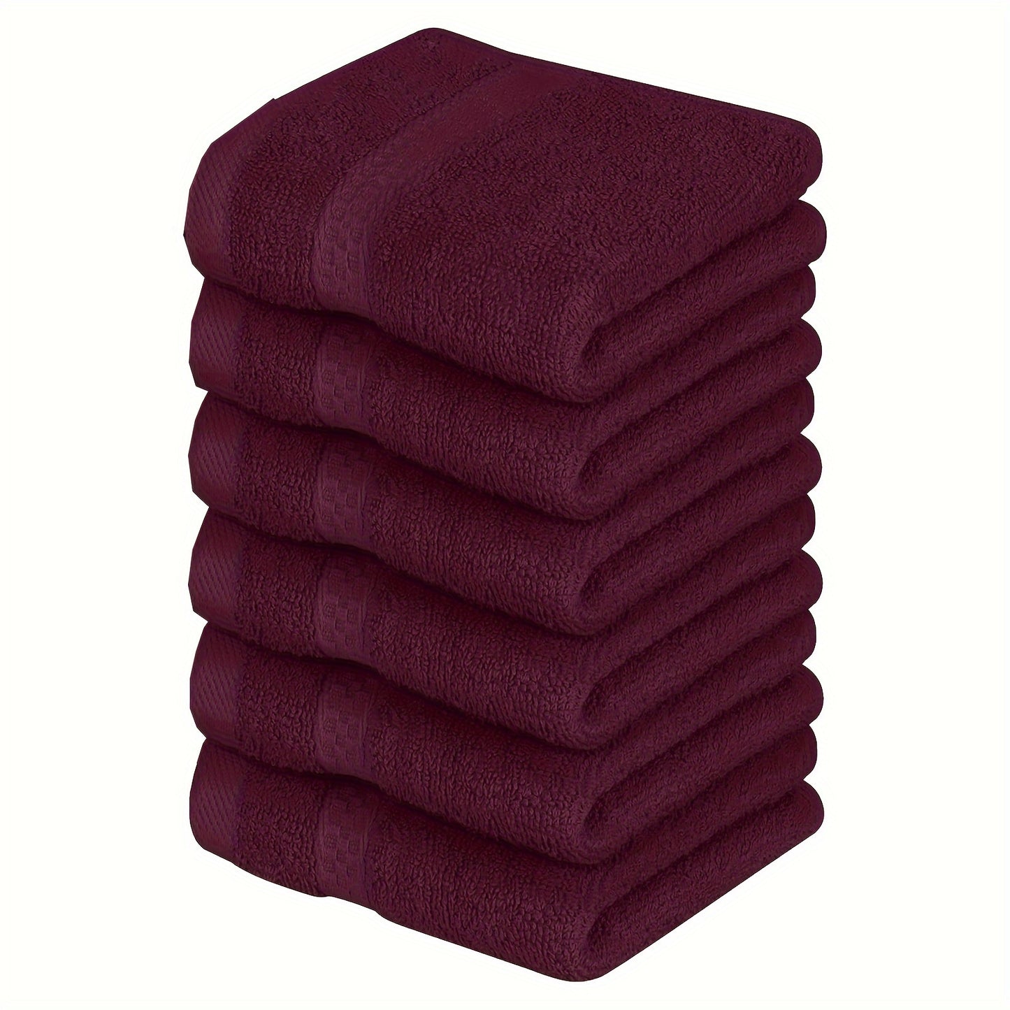 6 pack of premium cotton washcloths, super absorbent with modern style, 430 GSM, perfect for bathroom, spa, gym. Size: 33.02x33.02 cm, space theme essentials.