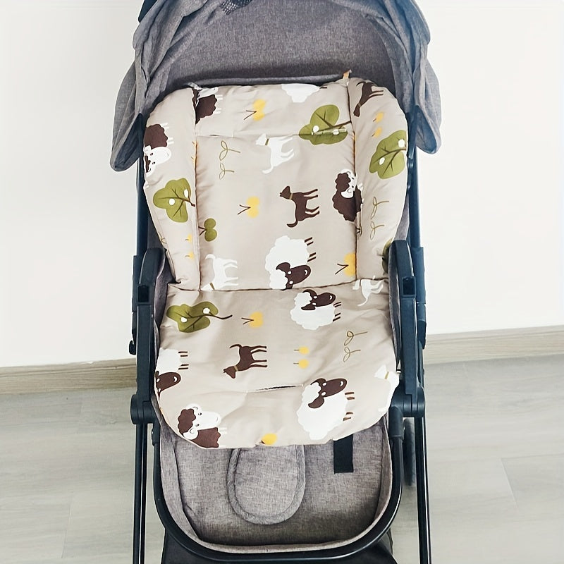 Stroller cushion, dining chair cushion, thickened stroller mat.