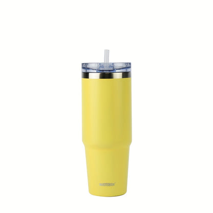 1 Watersy 30 oz stainless steel vacuum cup with double layer insulation, ice blaster feature, AS material water sealing slide lid with straw, and color box packaging.