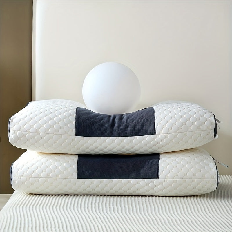 High-quality sleep support pillow for all seasons, machine washable, breathable, soft, and comfortable. Ideal for side and back sleepers.