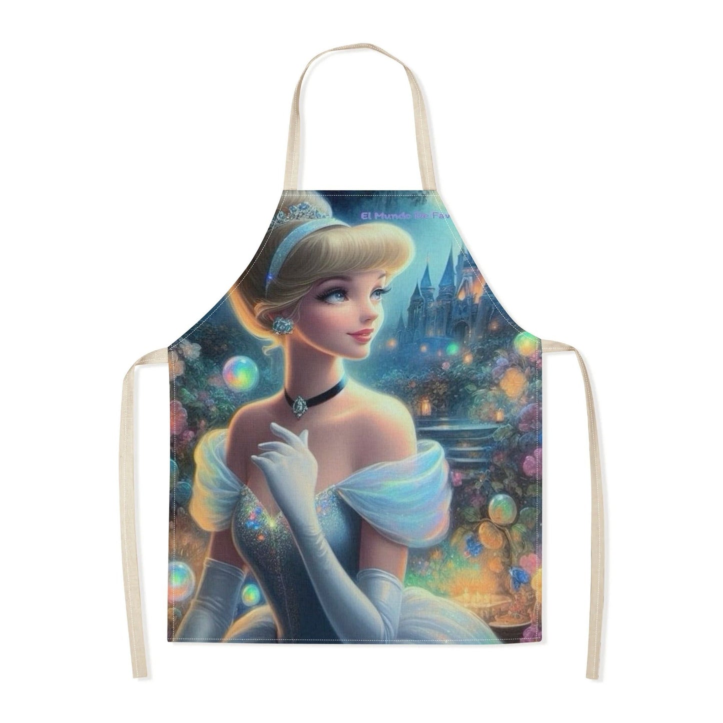 Disney has licensed a chic waterproof apron with an adorable cartoon design of Princess Elsa. This apron is beautiful, trendy, and uncomplicated, perfect for use in hotels, supermarkets, restaurants, fruit shops, milk tea stalls, and homes in general.