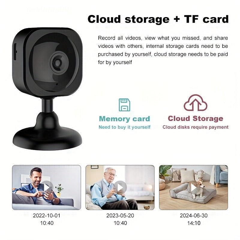 Smart Home Surveillance Camera Kit includes 2 security cameras with 1080P HD resolution, WiFi connectivity, two-way audio, night vision, and motion detection. It is USB powered and allows for remote viewing, making it ideal for home security, monitoring