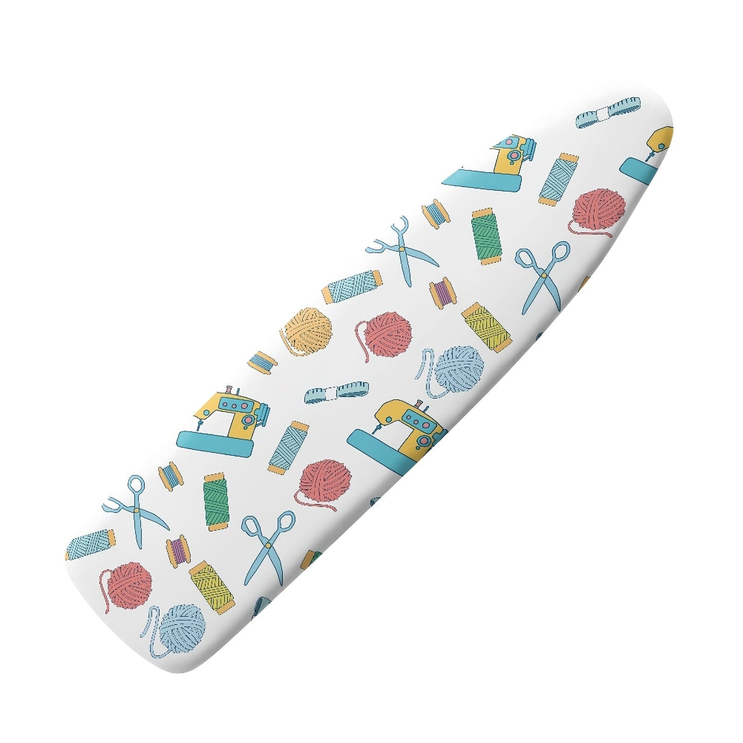 Cartoon Ironing Board Cover with Elastic Edge - Craft-Friendly, Stain-Resistant, Non-Slip, Standard Size - Ideal for Home Laundry Room Sewing Machines