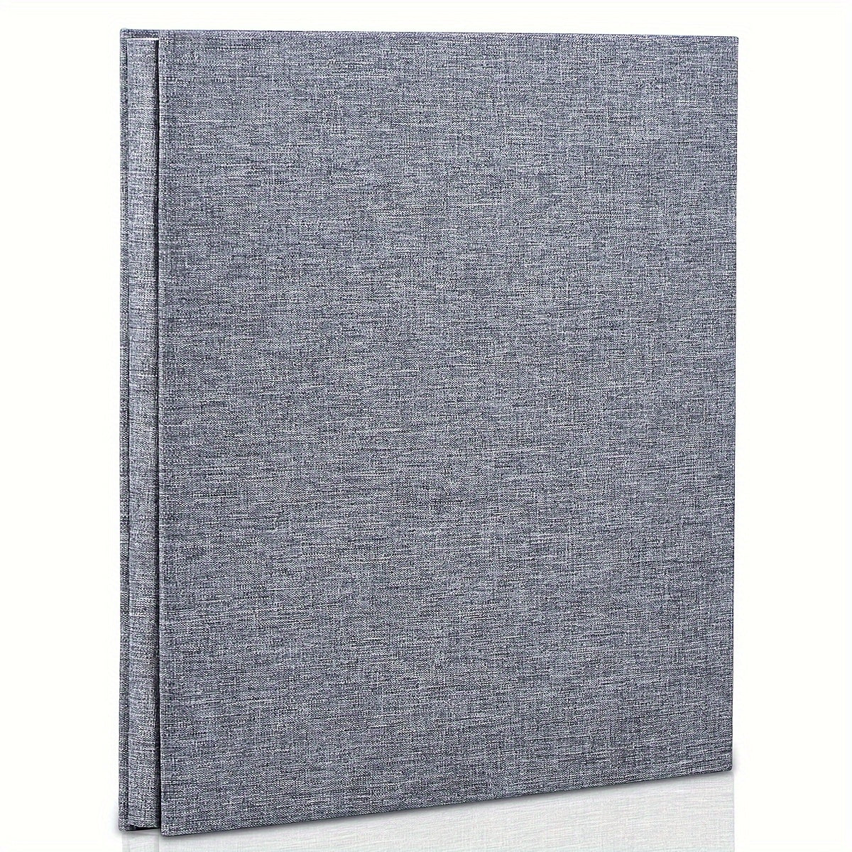 Large Self-Adhesive Travel Photo Album for 4x6, 5x7, and 8x10 Pictures - Perfect for Scrapbooking, DIY Projects, and Commemorating Special Occasions. Features 40 Sticky Pages and a Linen Cover. Ideal for Creating Personalized Anniversary, Christmas