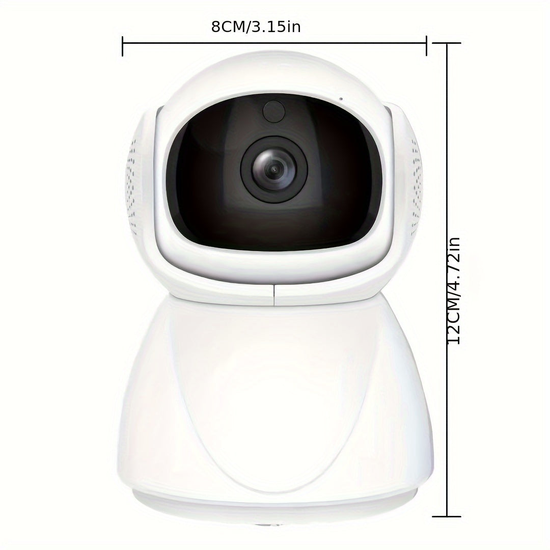 Valentine's Day Gift: High-Definition Indoor Camera with Automatic Tracking, Dual-Band WiFi Security Camera for Home Monitoring. Features 1080P HD Night Vision, Two-Way Audio, and 5GHz/2.4GHz Connectivity.