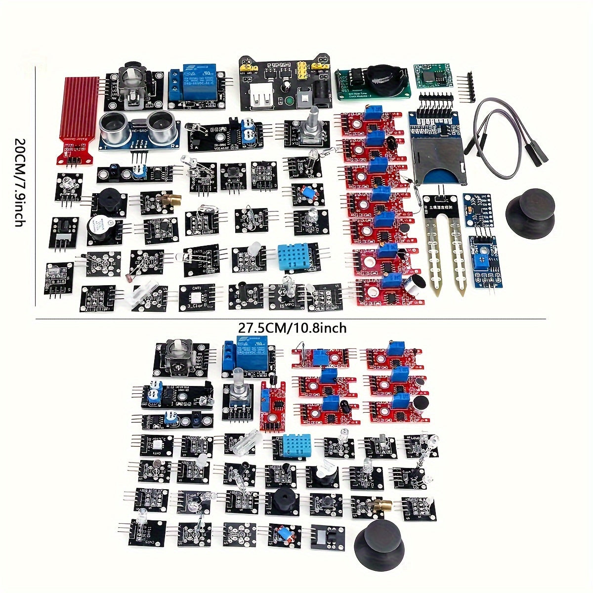 37 types of sensor kits, 45-in-1 sensor module, STM32 learning kit