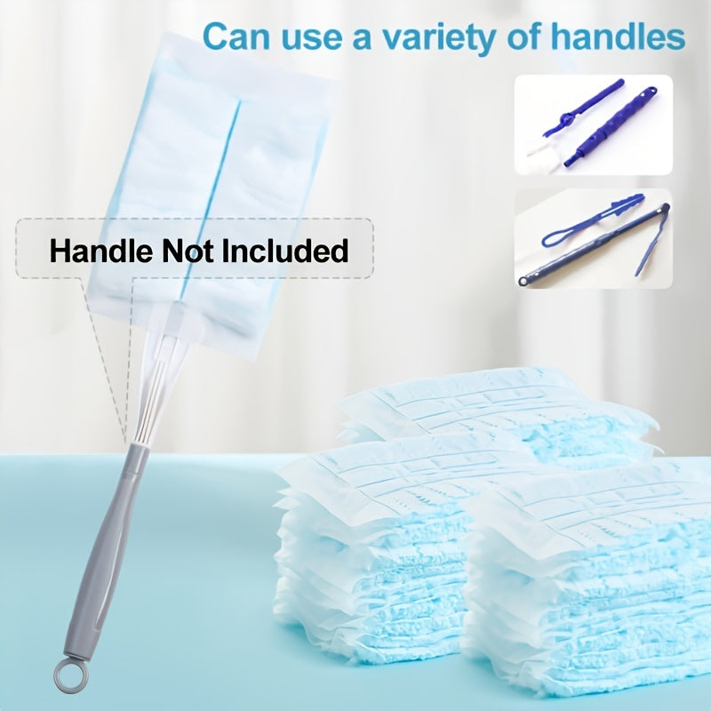 Replenish your supply of Electrostatic Dusting Cloths with this disposable refill pack. Each pack contains 60/80 cloths, perfect for cleaning in the living room, bedroom, bathroom, kitchen, and car. No need for electricity or batteries, making cleaning a