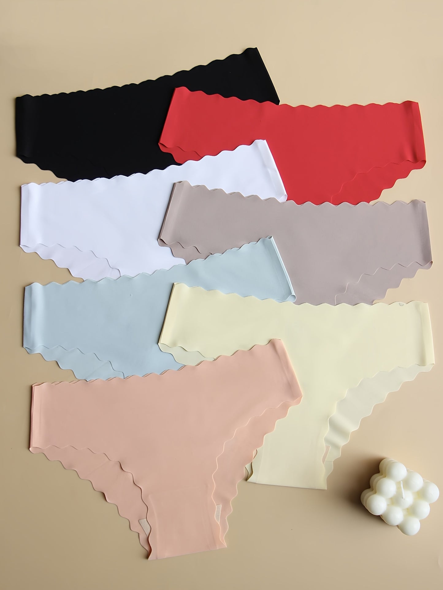 7-pack Solid Seamless Panties - Breathable and Comfy Women's Underwear