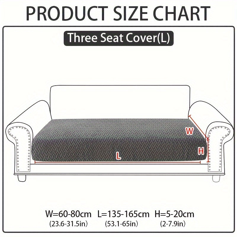 Pet-friendly sofa cover made of non-slip, stain-resistant polar fleece. Machine washable, suitable for all seasons.