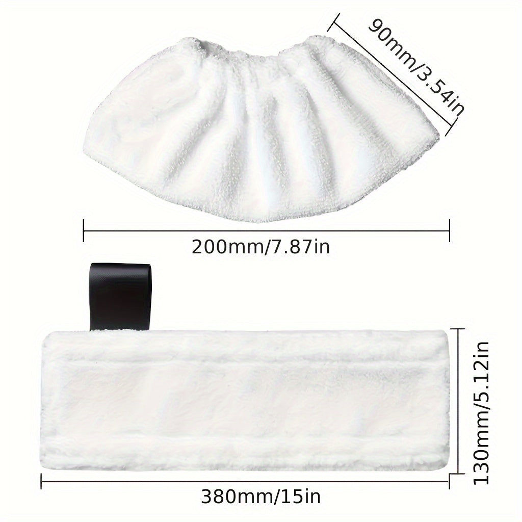 Replacement cleaning pad cover for Karcher EasyFix SC2, SC3, SC4, and SC5 steam mop cleaner - compatible with mop cloth.