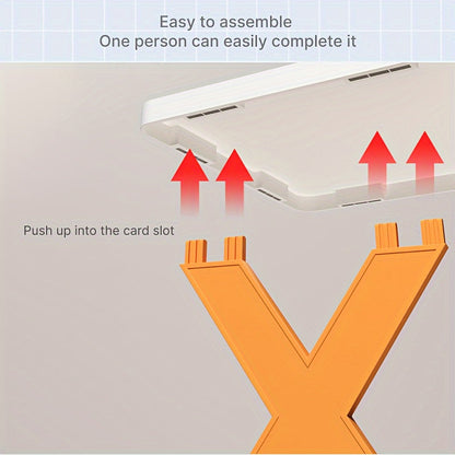 A Convenient Multi-Layer Shoe Rack with Space-Saving Foldable Design - Simple Assembly, Suitable for Any Room