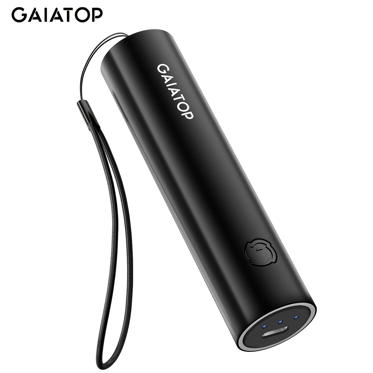 The GAIATOP USB Rechargeable Hand Warmer is a portable device that provides quick, 3-second heat. It features a built-in lithium battery and a compact, palm-fitting design. This hand warmer is perfect for use at home or outdoors and offers multiple