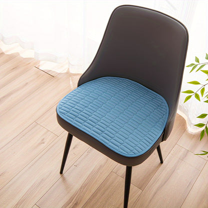 Multifunctional chair cushion, ideal for all seasons, lightweight and soft with anti-slip features. Washable and suitable for various areas including kitchen, living room, and dining area. U-shaped design for comfort.