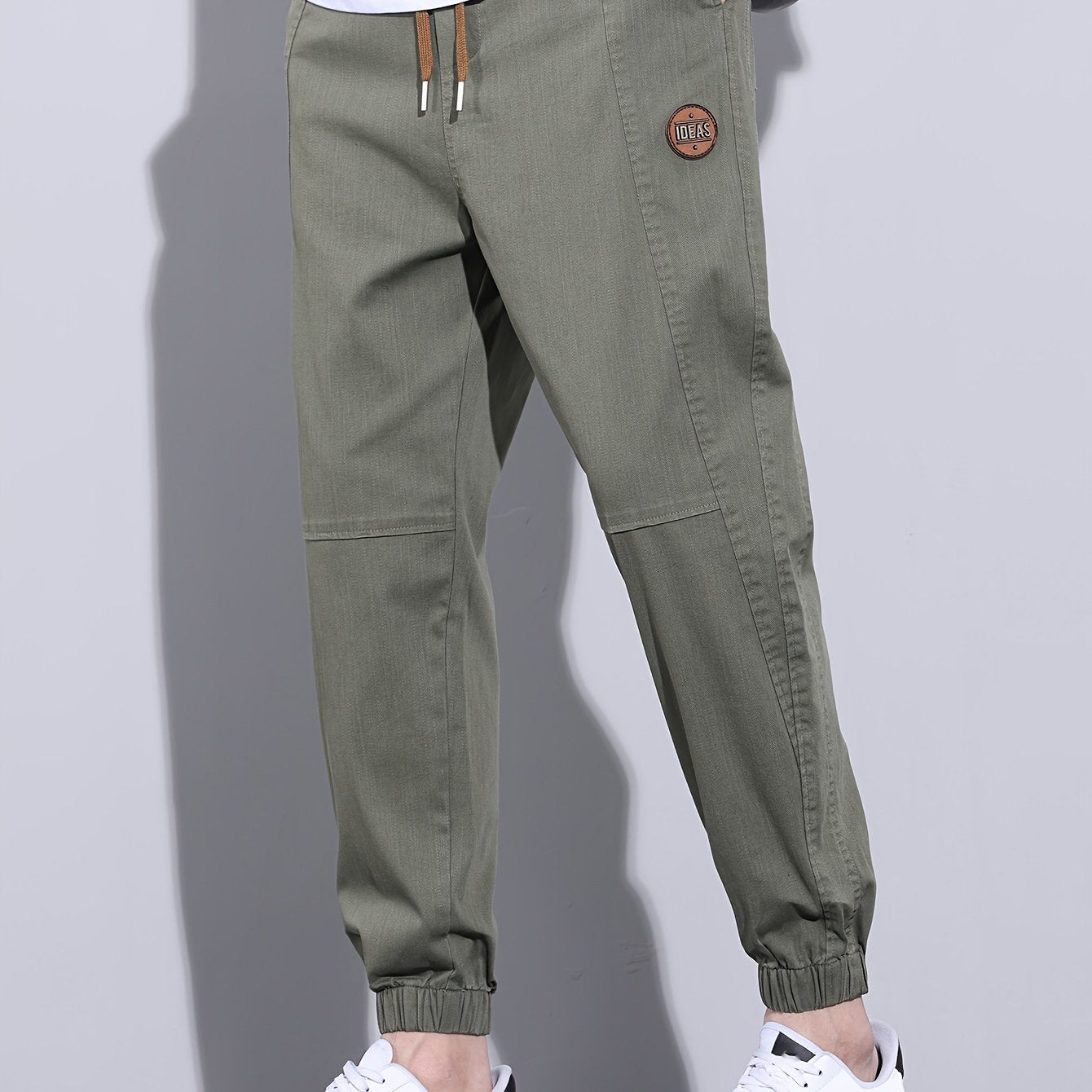 Men's casual joggers - loose fit with drawstring waist, cotton blend, versatile and stylish for all seasons.