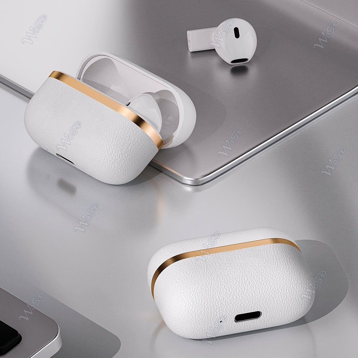 Wosd 2025 New TWS Wireless Earbuds offer unmatched convenience with ergonomic design for comfort and high-fidelity sound including Dolby Bass and ACC Stereo HD Calling. Ideal for Android