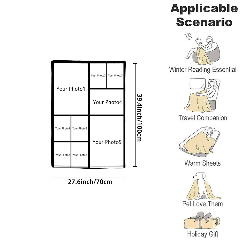 Настройте уютное фланелевое плед для вашей любимой пары с особым фотодизайном. Это мягкое и теплое одеяло идеально подходит для уютного времяпрепровождения на диване, кровати или даже для походов. Это продуманный и персонализированный подарок для