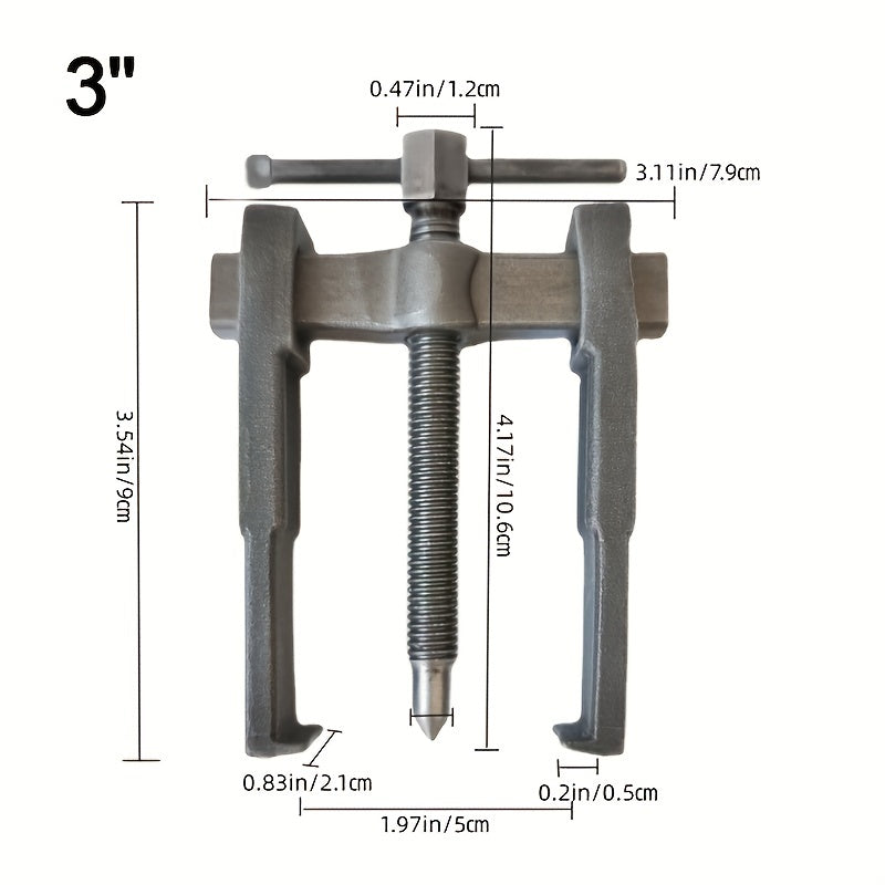 2 Jaws Gear Puller, 3 Jaws Puller, Bearing Gear Adjustable Removal - Professional Industrial Supplies