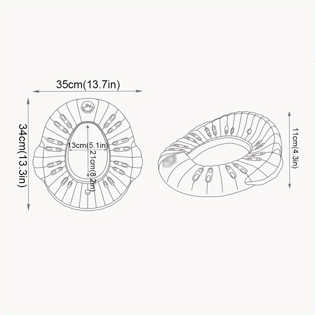 Soft EVA Toilet Training Seat for Toddlers from TWO DADS - Non-Slip Potty Seat Cover for Boys and Girls - Compatible with Children 0-3 Years Old, Easy to Fit Toilet Trainer Imported from China.