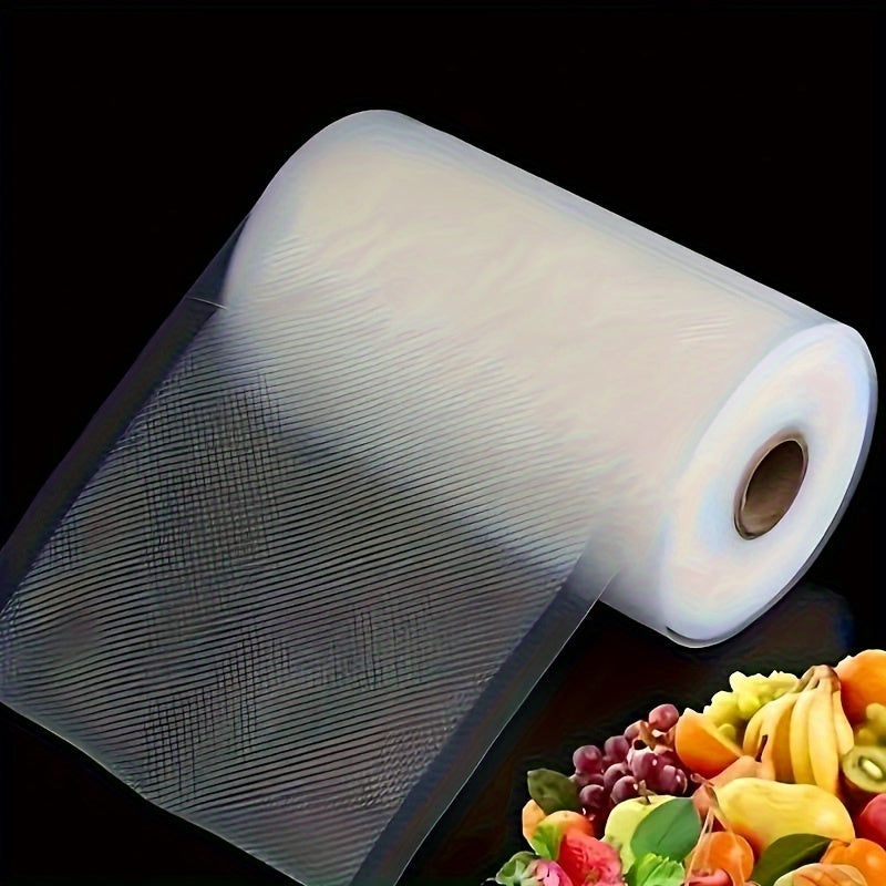 Vacuum Seal Roll Bag, Ideal for Food Preservation, No BPA, Perfect for Storing Meat, Fish, Shrimp, Fruits, Veggies, and More - Sealed and Embossed for Freshness