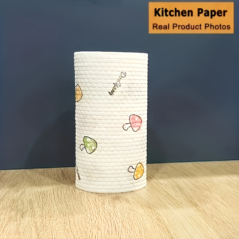 Get a 100-Pack of Reusable Kitchen Paper Towels - Made with Ultrafine Microfiber, Non-Woven Material - Great for Kitchen, Bathroom, and Outdoor Use - Perfect for Holiday Party Cleanup, Christmas and Halloween Gifts