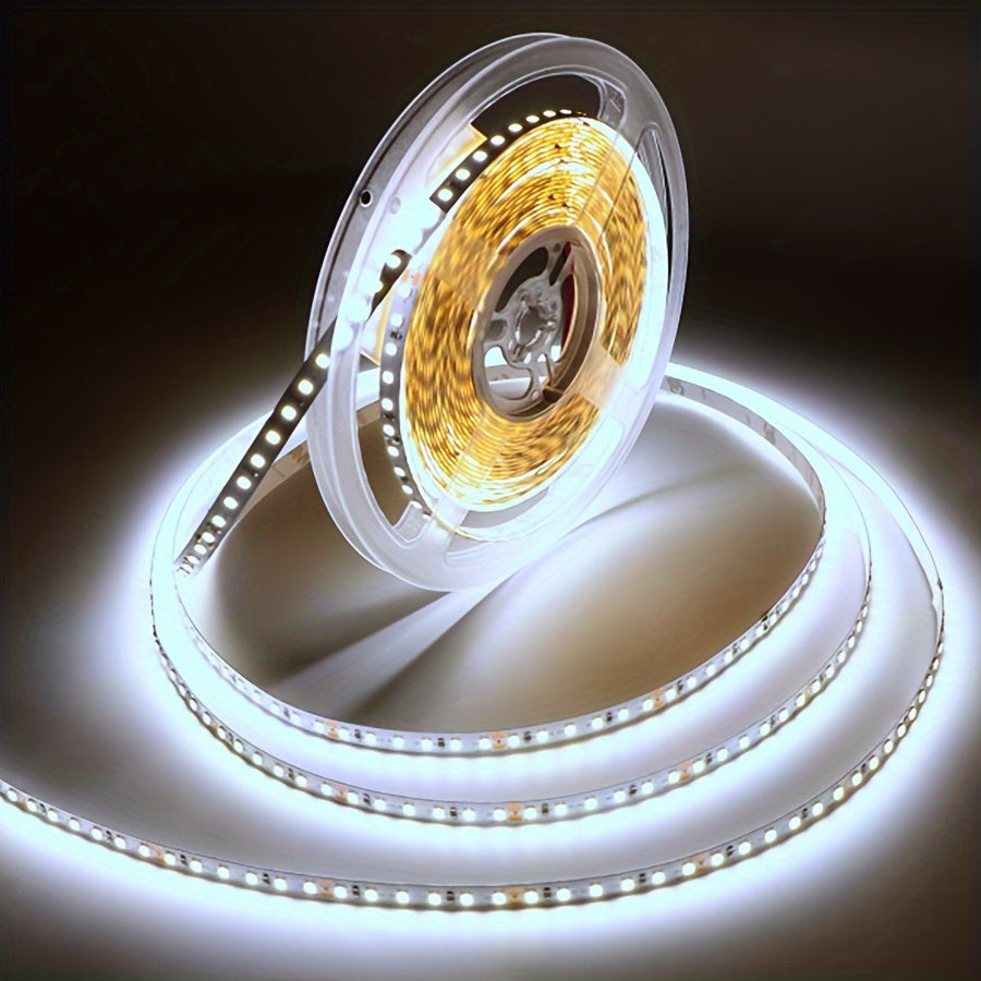 32.8ft/10m LED light strips, 24V, 2835 120LED/M, for home decor, plastic material, DC power.