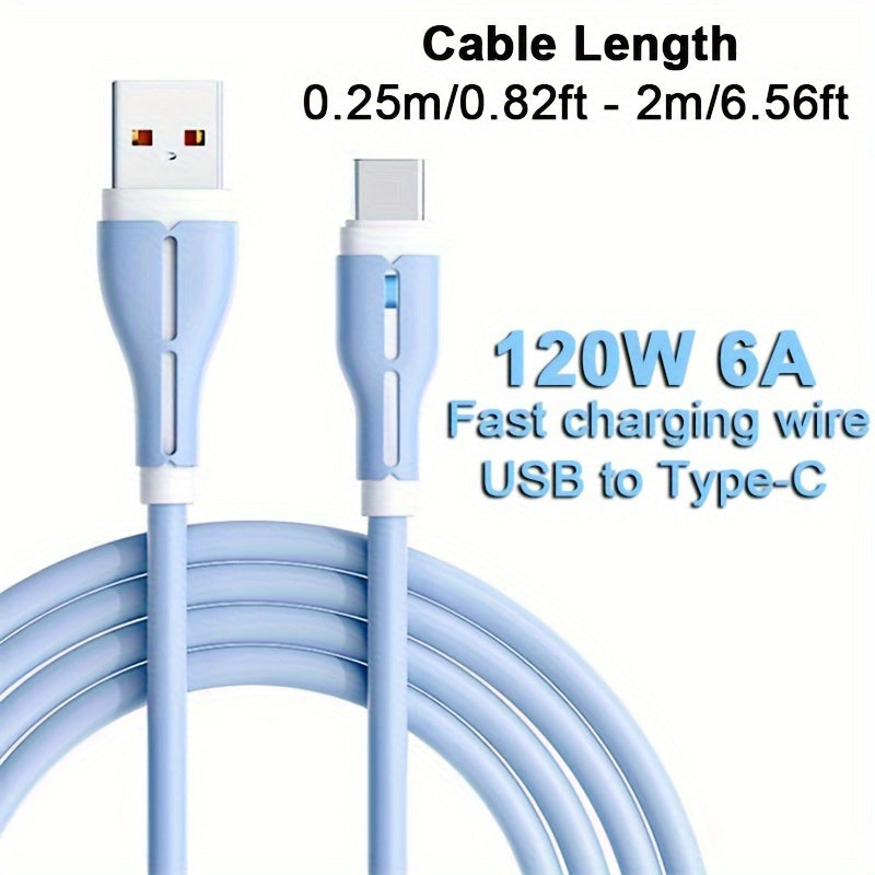 Fast charging cable compatible with various mobile phone brands for high-speed data transfer, including in-car use.