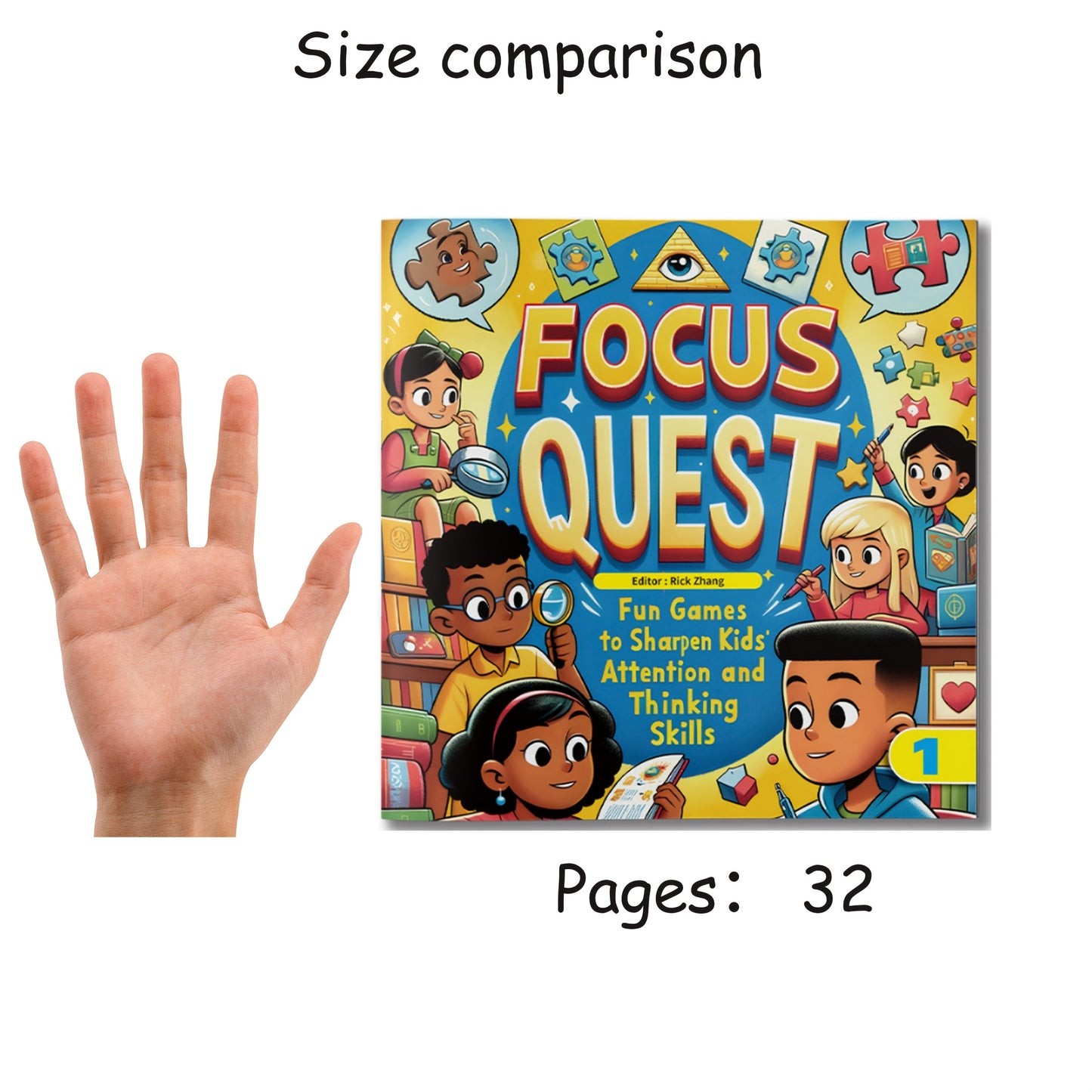 Boost your child's focus and cognitive skills with this fun and educational chapter book.