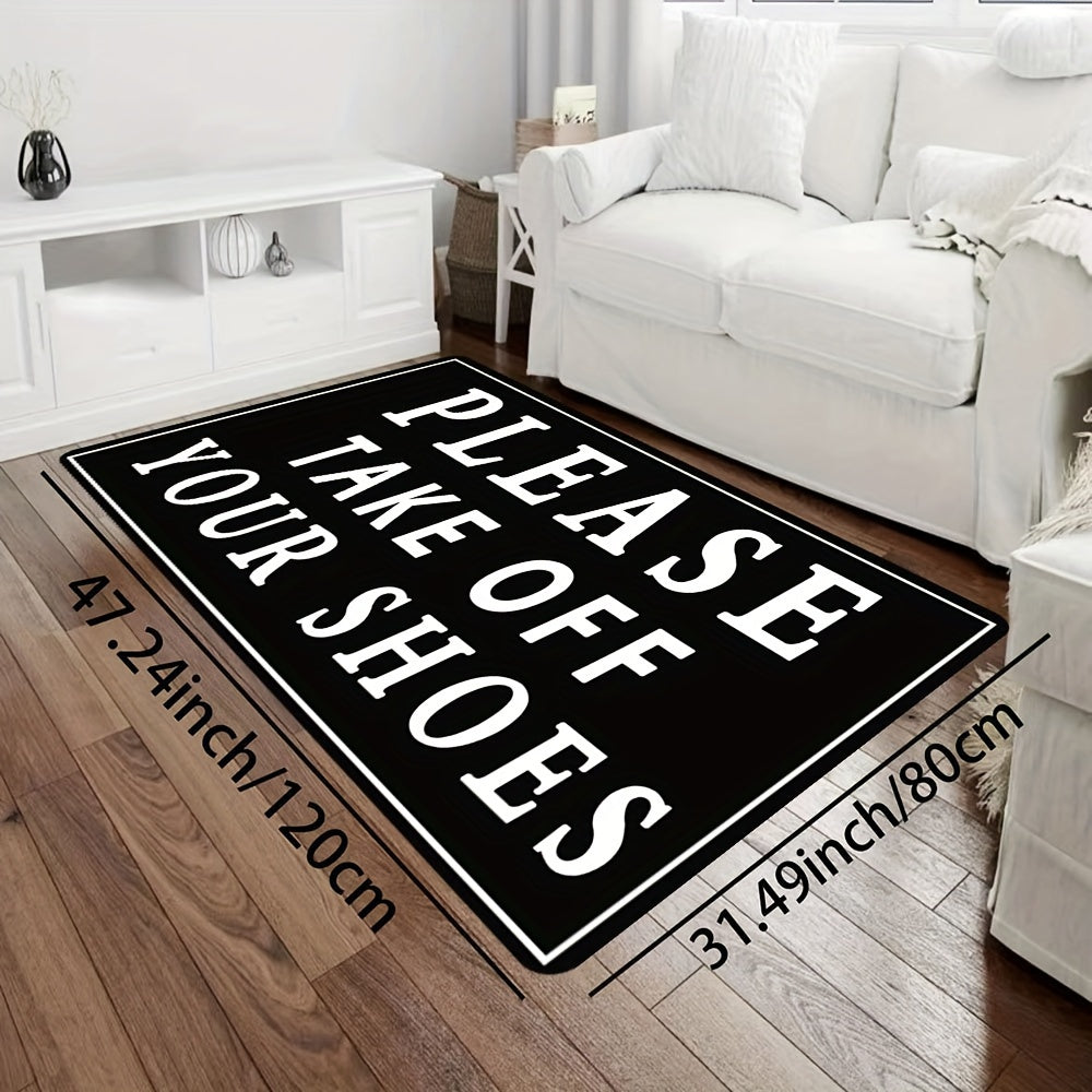 Keep Your Floors Clean and Safe with our Multi-Purpose Anti-Slip Rug - Perfect for Gaming Rooms, Laundry Rooms, Bathrooms, Kitchens, Living Rooms, and Bedrooms - Easy to Clean Machine Washable Polyester Floor Mat