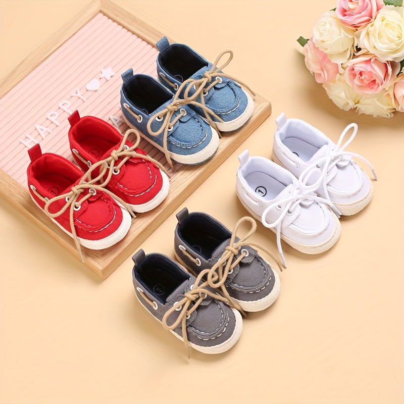 Unisex Sailor Formal Soft Sole Baby Shoes 0-18 Months