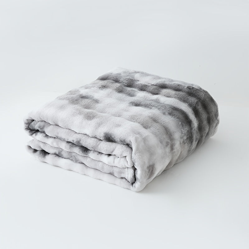 [Top Pick] Snuggly Fleece Throw Blanket - Luxuriously Soft, Cozy, and Fluffy for Relaxing on the Couch, Bed, or On-the-Go - Perfect Present in Coffee, Charcoal Gray, Cream, Blue, or Burgundy