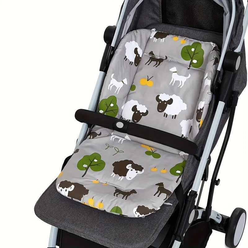 Soft and Cute Cartoon Cotton Pad for Stroller, High Chair, or Seat - Featuring Adorable Patterns