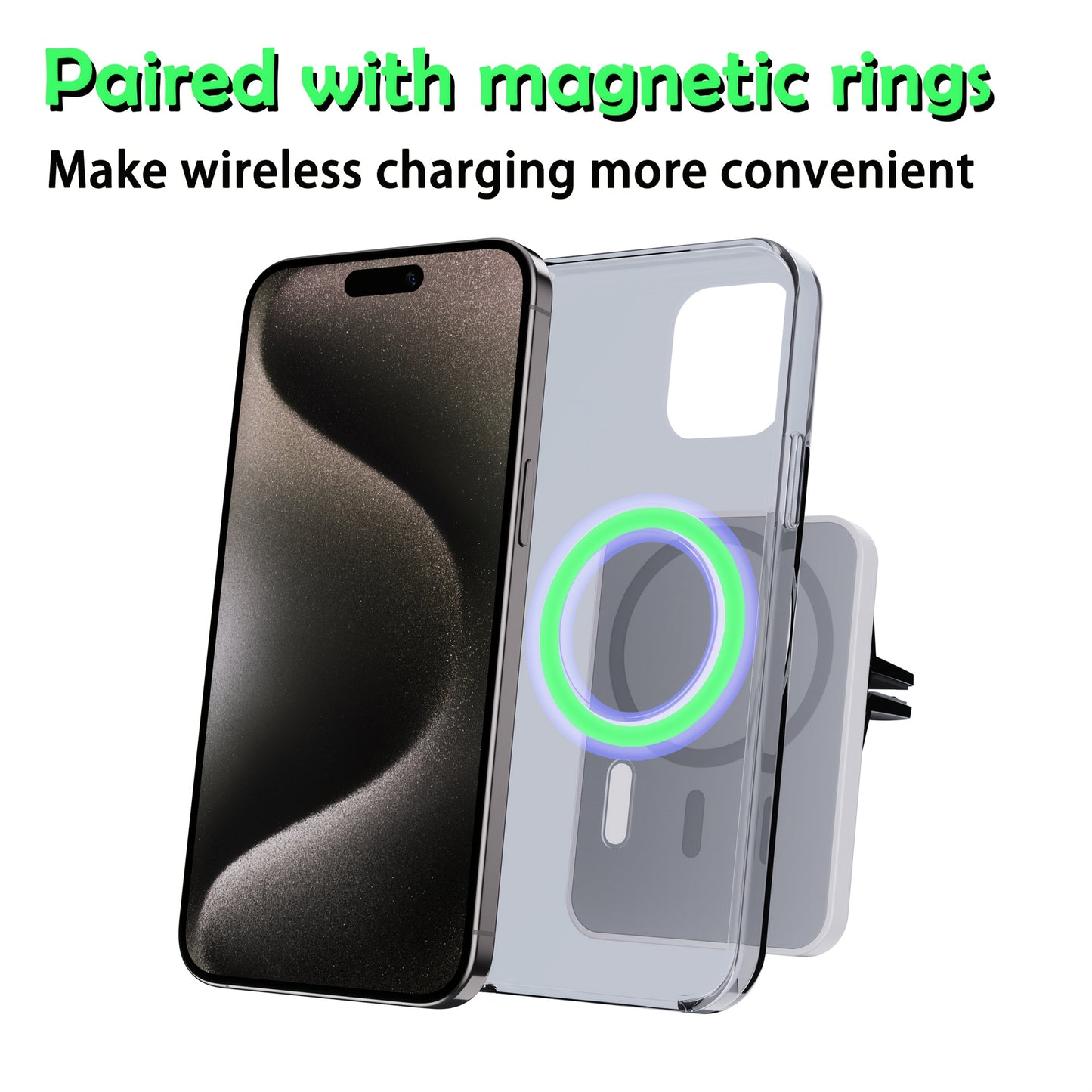 15W wireless car charger