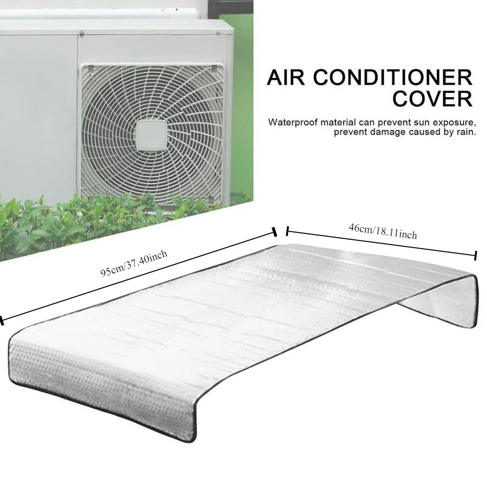 Защитите свой наружный кондиционер от солнца, дождя, пыли и снега с помощью этого защитного чехла от непогоды. Включает чистящие средства для поддержания вашего устройства в отличном состоянии.