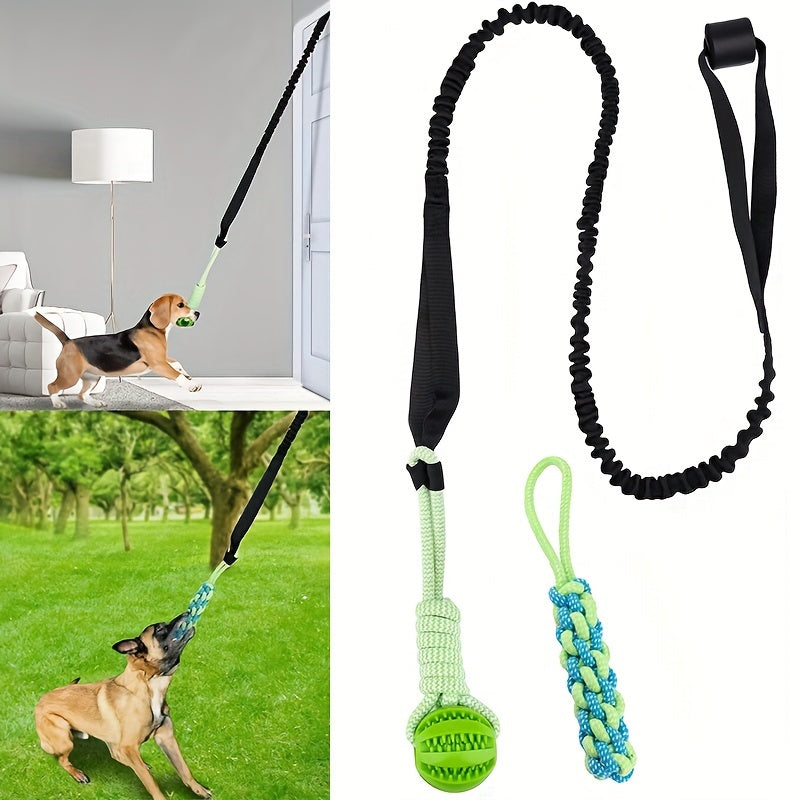 Dog toy and potty for indoor/outdoor use