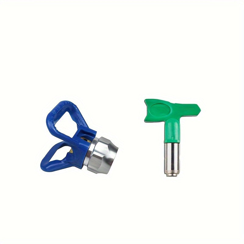 Airless paint spray nozzle tips for latex and putty - compatible with airless spraying machine, no electricity required. Accessory pack.