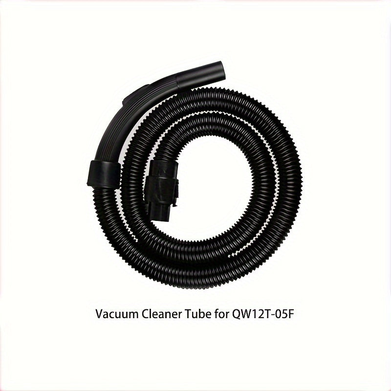 Adapter with crevice attachment, flexible plastic vacuum cleaner tube compatible with Midea, Karcher, Electrolux models QW12T-05F and QW12T-05E, converting from 35mm to 32mm hose.