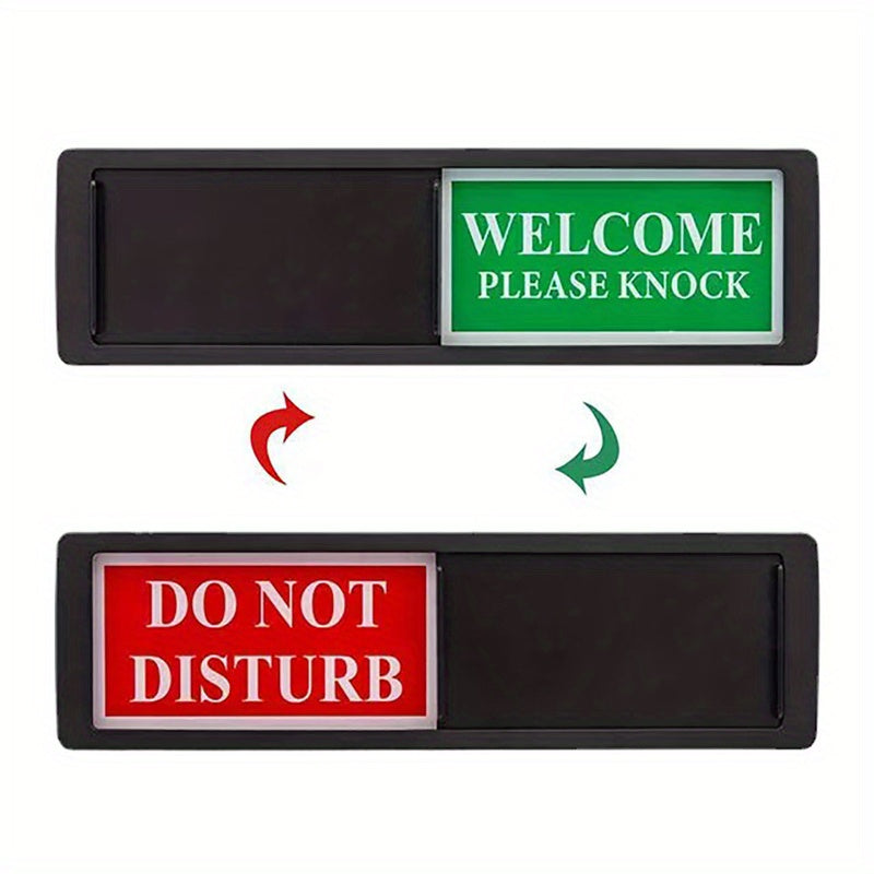 Privacy sign for home, office, restroom, meeting room, hotel, and hospital: 1 piece, do not disturb.