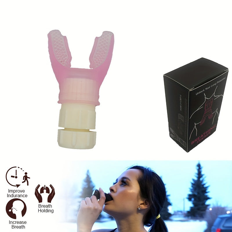 Adjustable Resistance Breathing Exerciser for Aerobic Fitness Training.