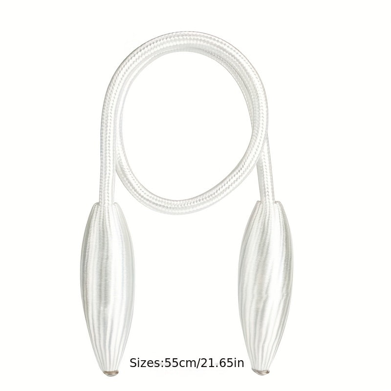 Two chic and durable alloy curtain tiebacks for easy installation and stylish home decor