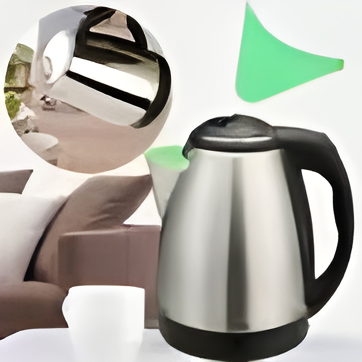 Dustproof Lid for Electric Kettle - Fits All Standard Kettle Mouths, Ideal for Home and Hotel Use, Spill-Proof Cover