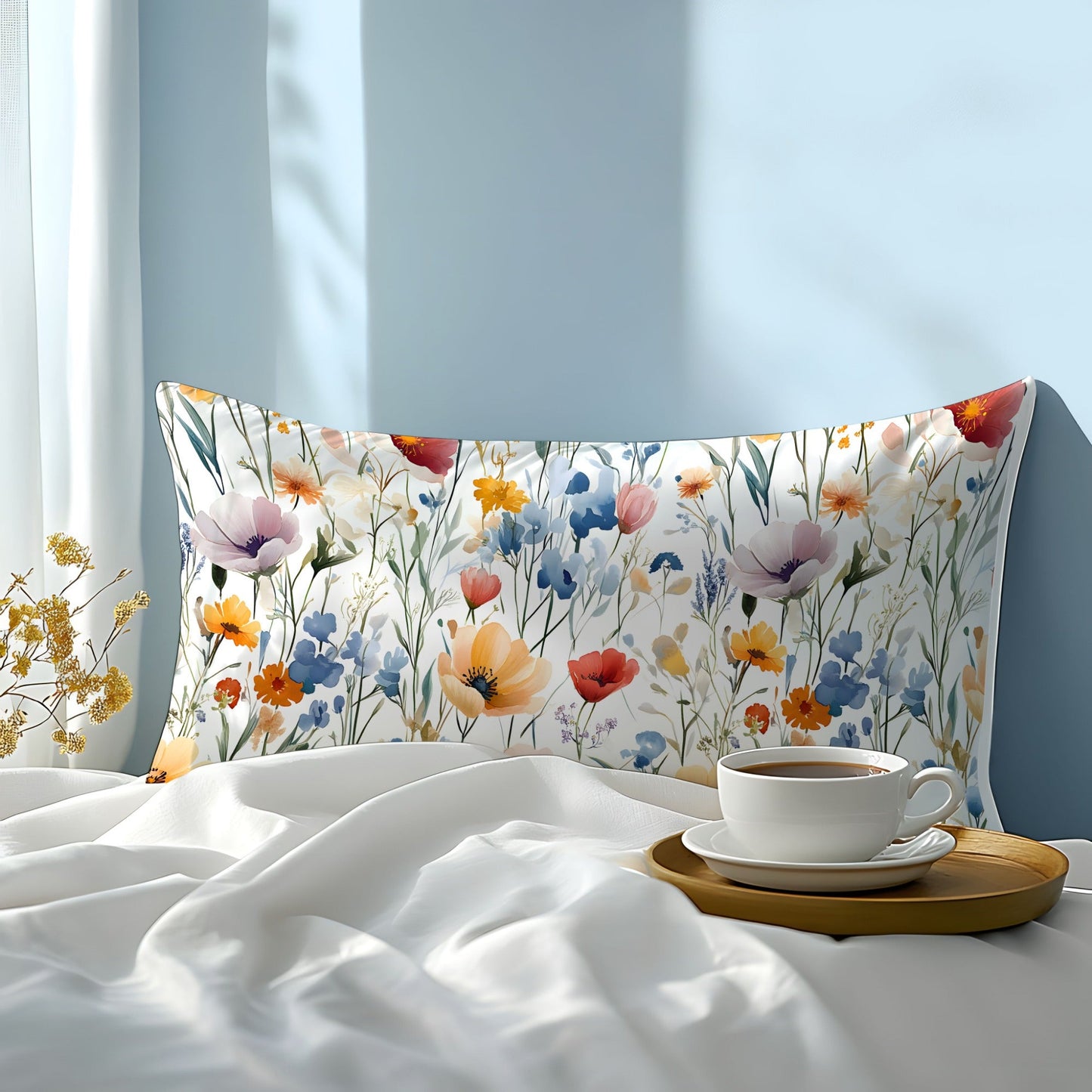 Enjoy the beauty of nature with our 3D Sunflower Pillowcase. Made with 100% soft and breathable fabric featuring a stunning sunflower pattern in a 3D digital print. With washed craftsmanship and envelope closure, this pillowcase is perfect for any