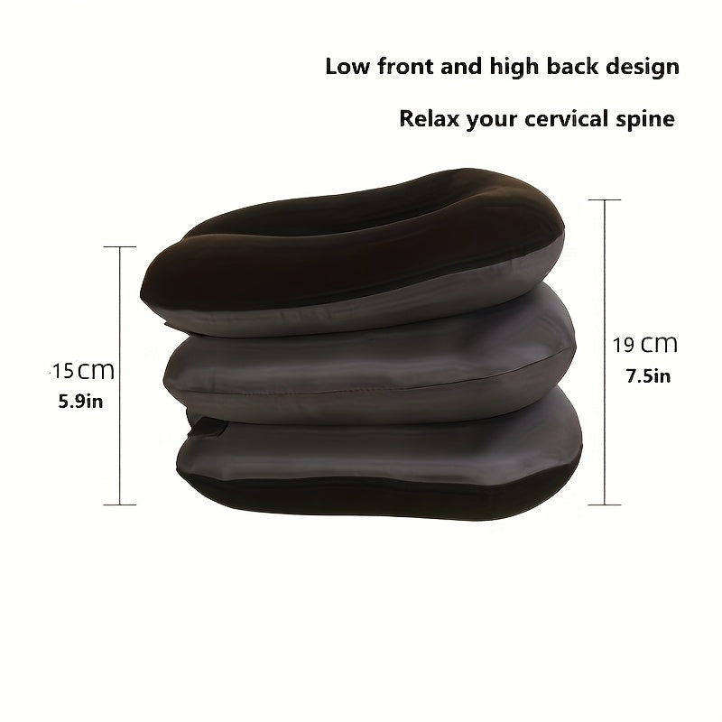 Use this portable inflatable neck stretcher and traction pillow to relieve neck discomfort and stress on-the-go. An ideal holiday gift for friends and family.