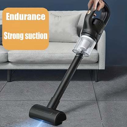 Portable, cordless vacuum with strong suction for all spaces.