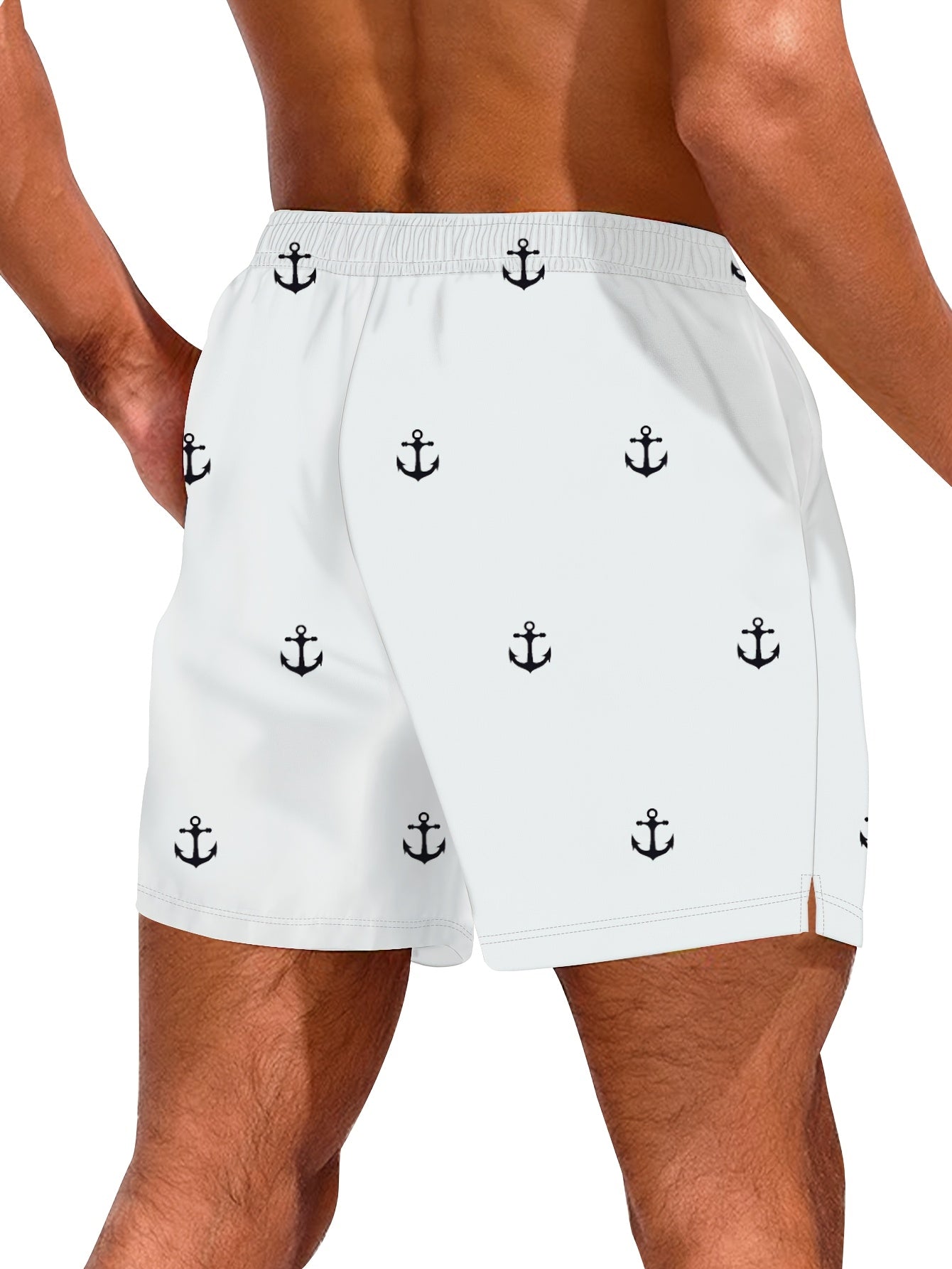 Men's Summer Beach Shorts - Four-Quarter Single Layer