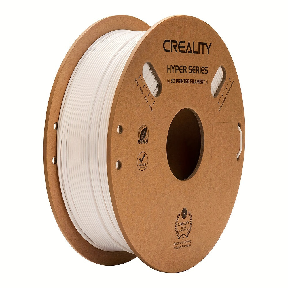 1kg CREAITY Hyper Series PETG Filament: High-speed 1.75mm, Multi-color options for K1/Ender-5 3D printers, durable and reliable performance.