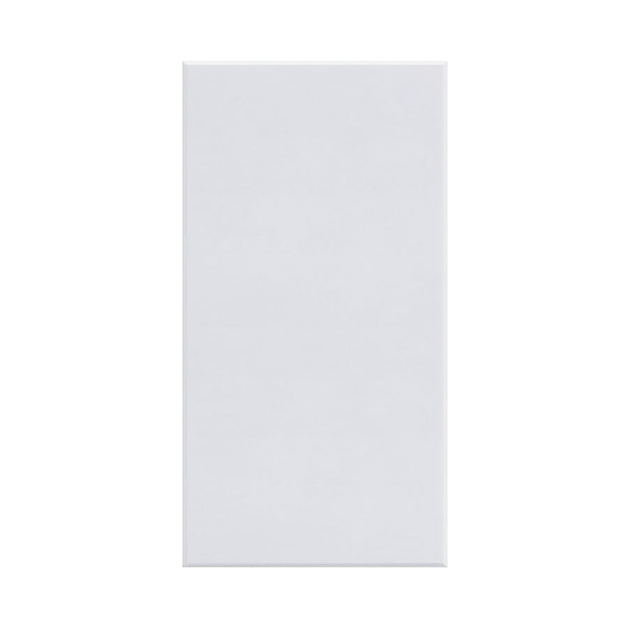 6-Pack Self-Adhesive Foam Soundproofing Panels for Walls, 30.48x60.96x1.02 cm, White Polyester